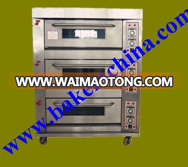 Hot Selling economy deck oven bakery gas deck oven